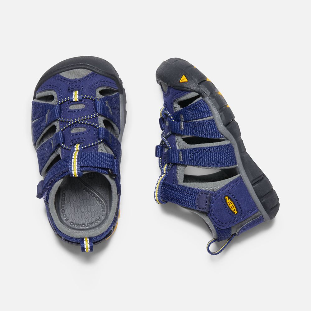 Keen Sandaal Kinderen Blauw/Grijs - Seacamp Ii Cnx - 45023-KLMD